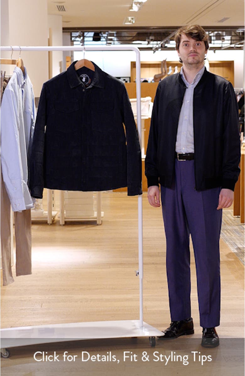 Magnus Water Repellent Corduroy Shirt Jacket, sales video thumbnail