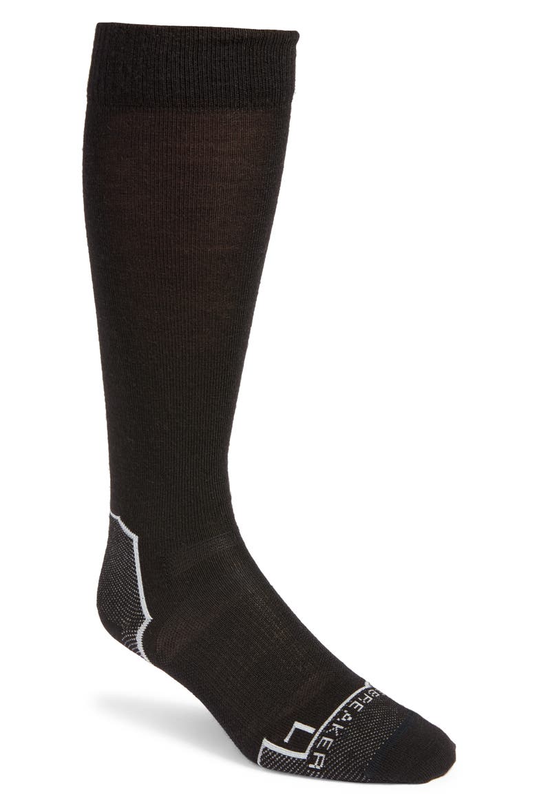 Ski+ Ultralight Over the Calf Socks, Main, color, BLACK