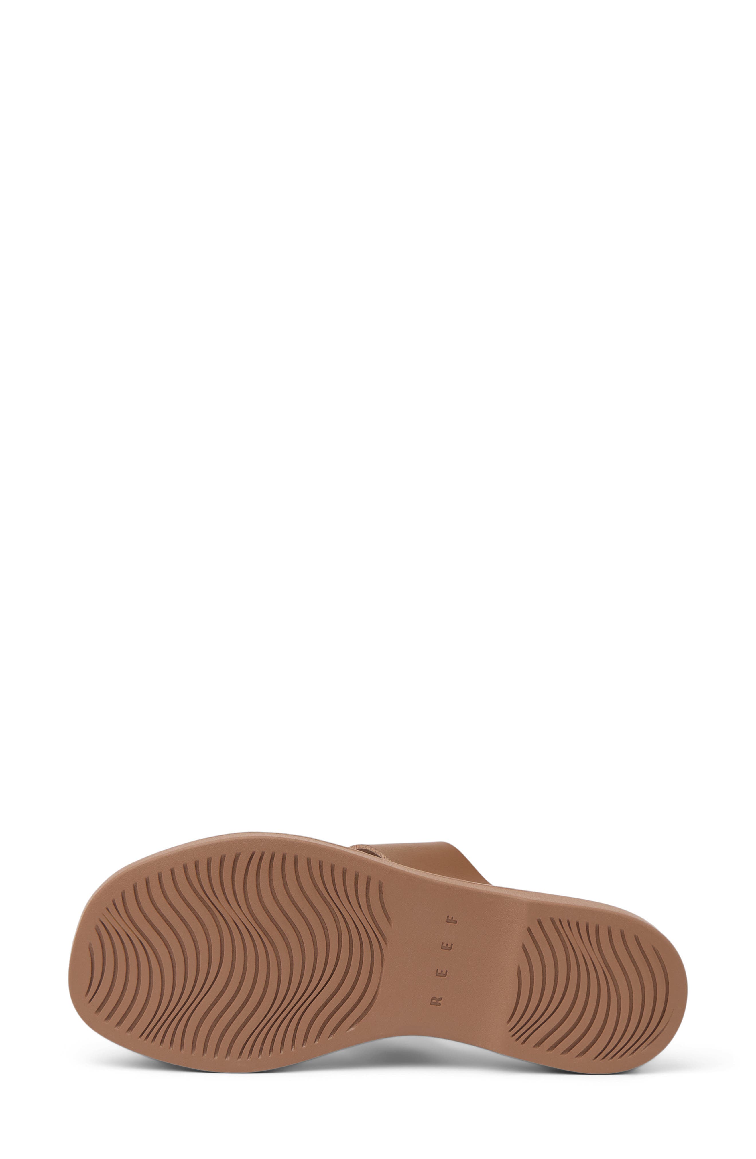 Reef Sunny Alisah Slide Sandal, Alternate, color, Brown