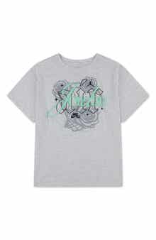 Kids' AJ Floral Flight Graphic T-Shirt