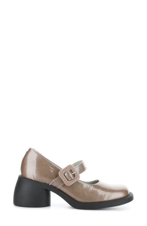 Fly London Huvi Mary Jane Pump In Brown