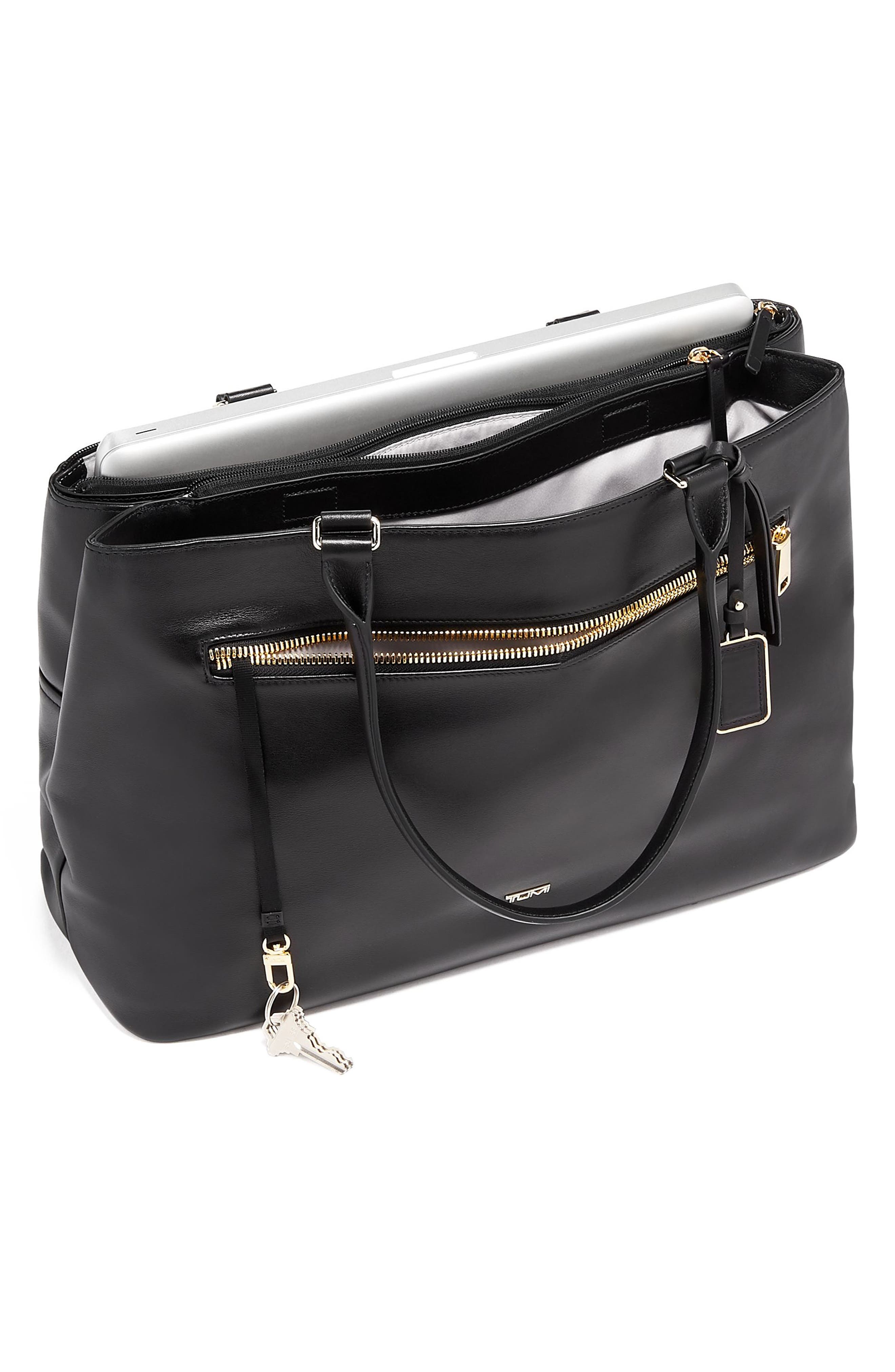 TUMI Sidney Leather Business Tote, Alternate, color, 