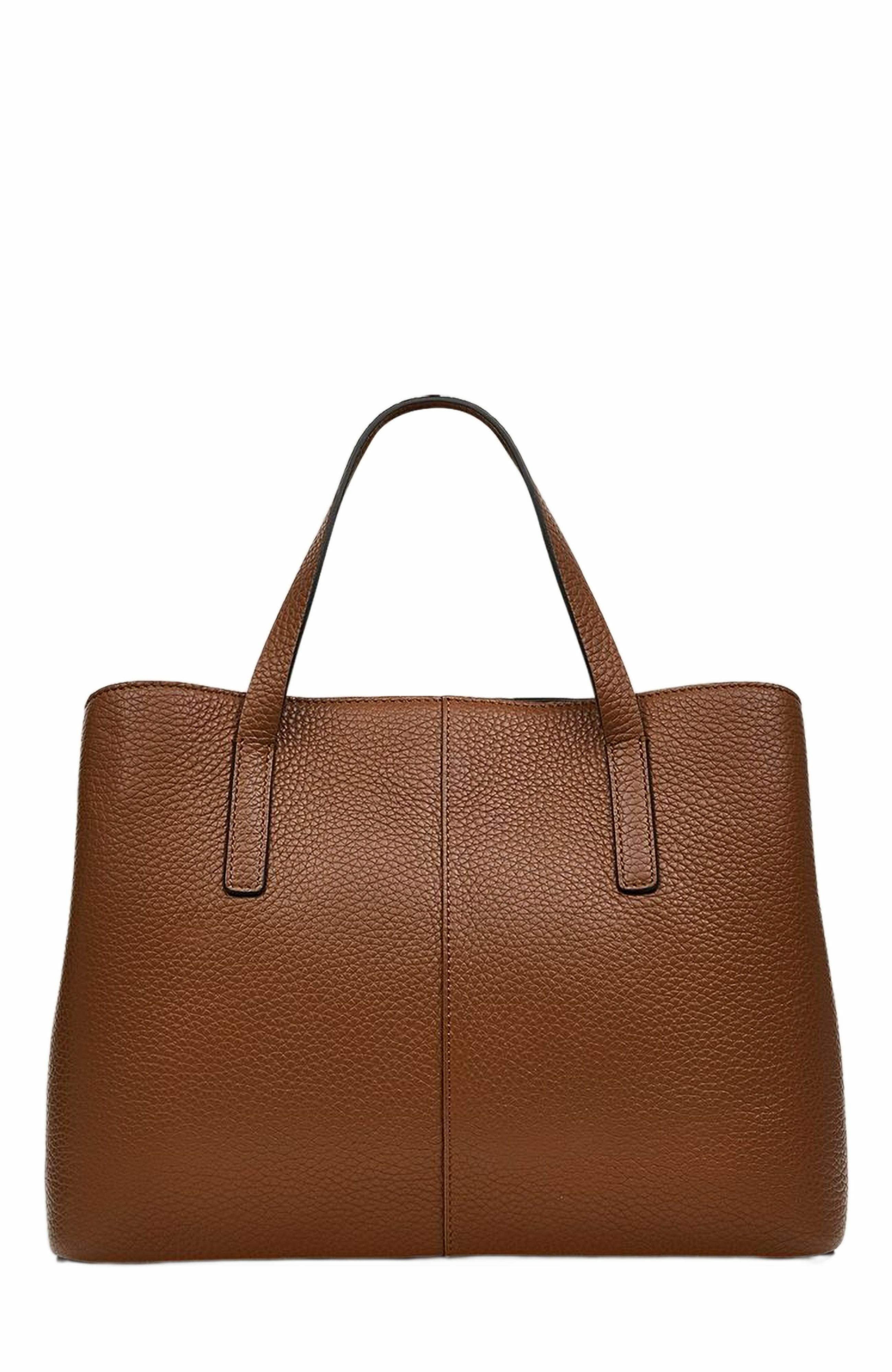 Radley Dukes Place Medium Ziptop Satchel Bag, Alternate, color, Saddle