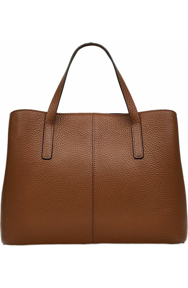 Radley Dukes Place Medium Ziptop Satchel Bag, Alternate, color, Saddle