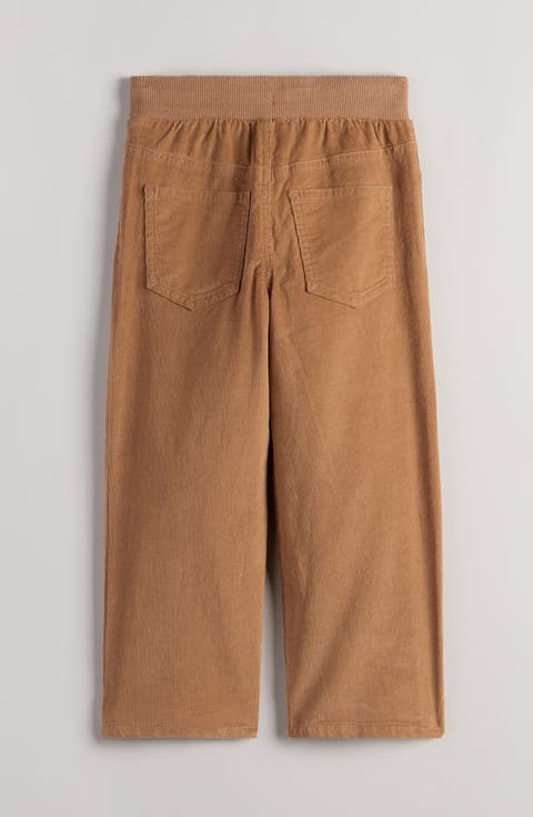 Kids' Elastic Waist Corduroy Pants