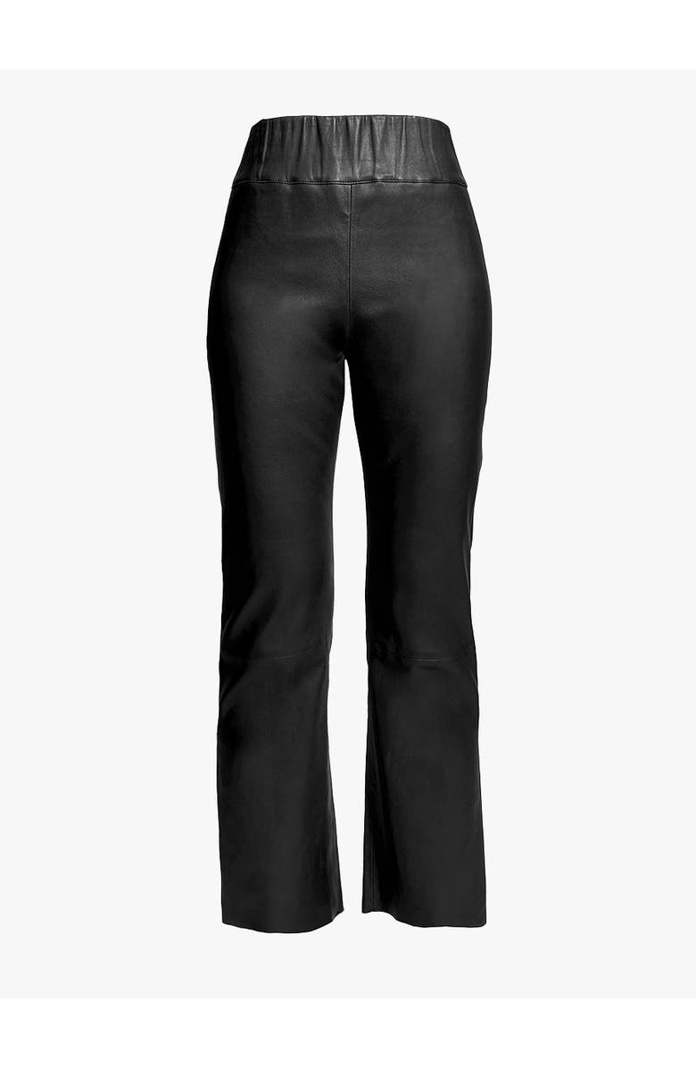 AS by DF Reagan Stretch Leather Leggings, Alternate, color, Black