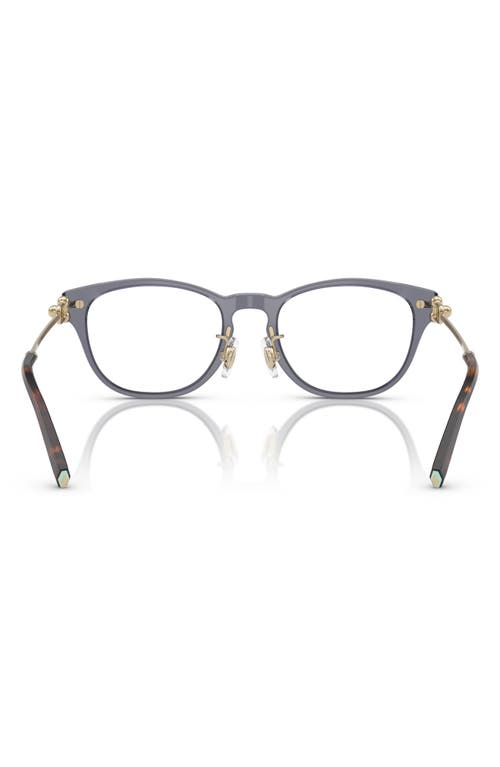 Tiffany & Co . 48mm Small Pillow Optical Glasses In Violet