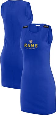 WEAR by Erin Andrews Women's WEAR by Erin Andrews x Gracie Hunt Royal Los Angeles Rams Ribbed Tank Dress