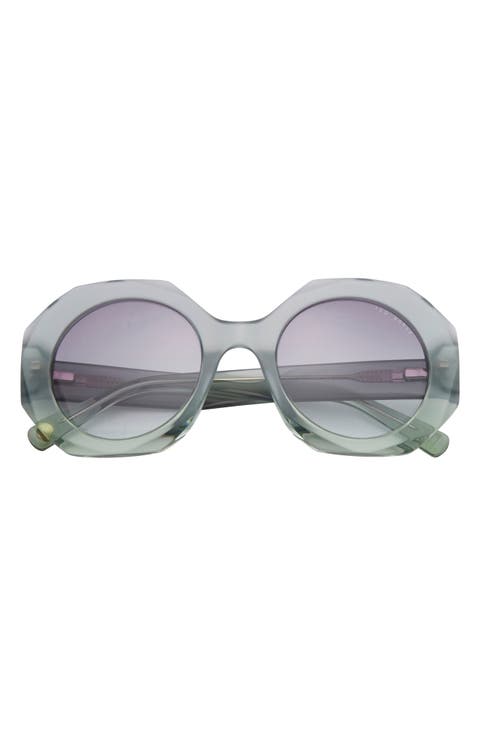 51mm Round Sunglasses