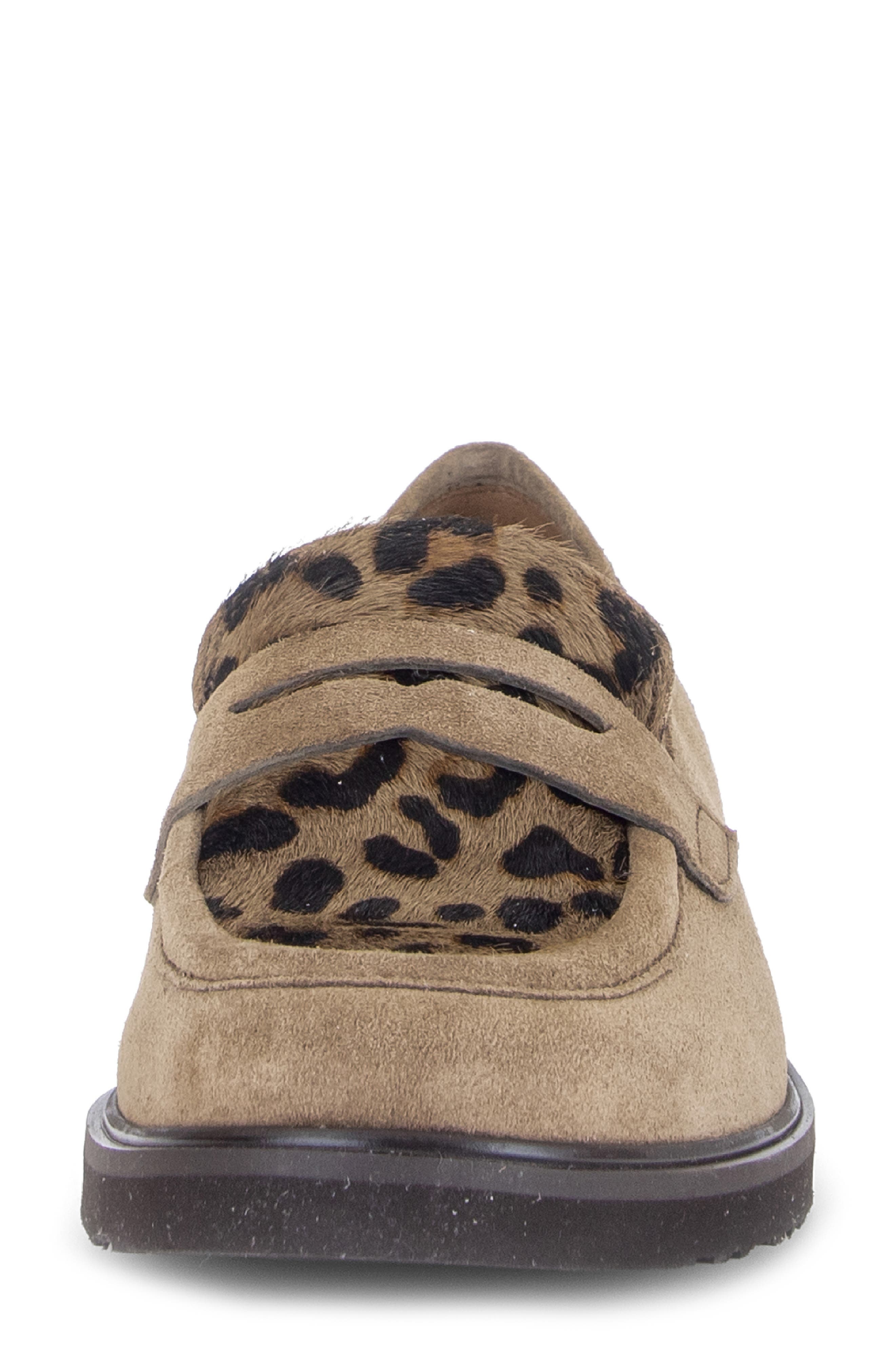 Penny Loafer, Alternate, color, FARRO CALF HAIR