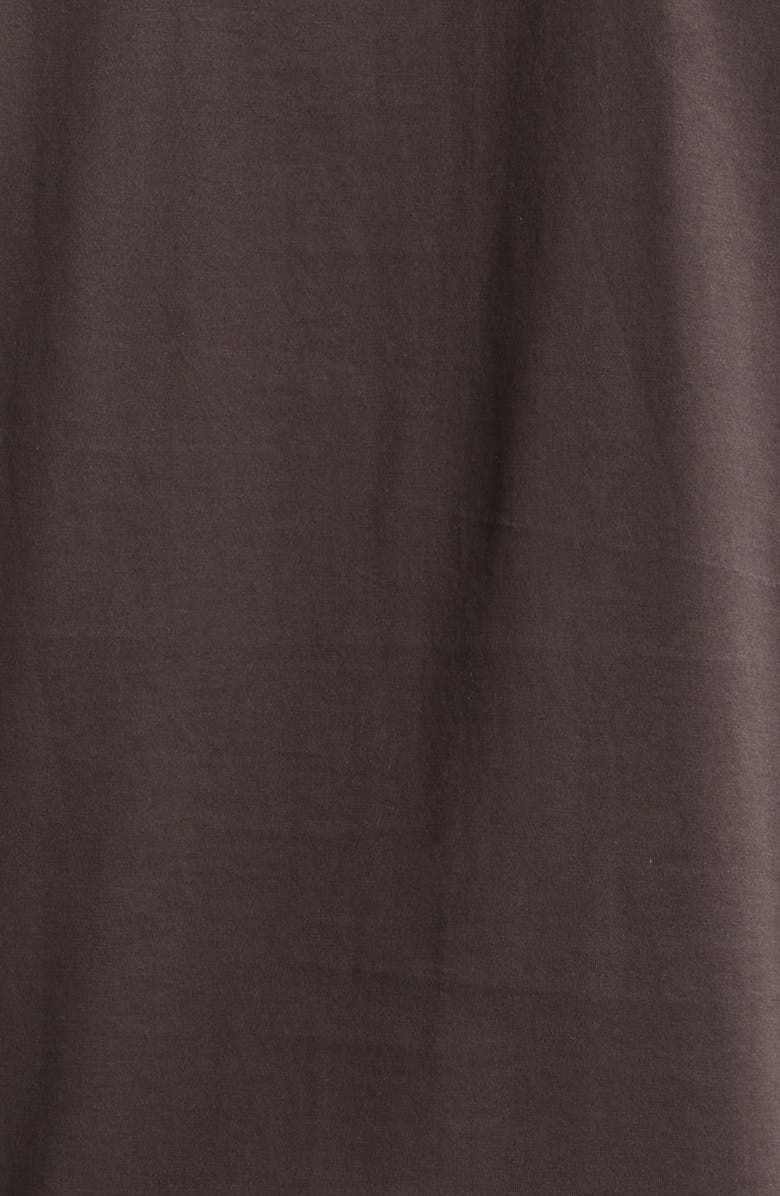 Sunspel Cotton Crewneck T-Shirt, Alternate, color, Dark Chocolate