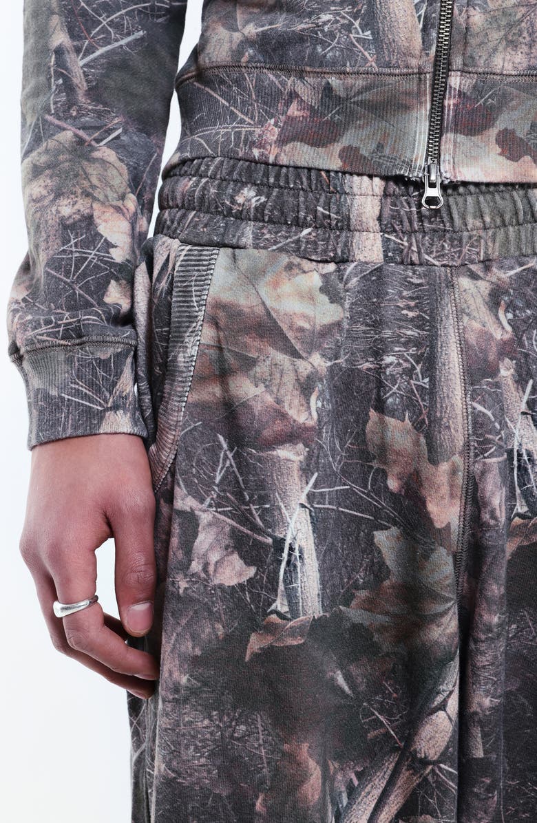 JADED LONDON Woodland Camo Print Monster Sweatpants, Alternate, color, Camo