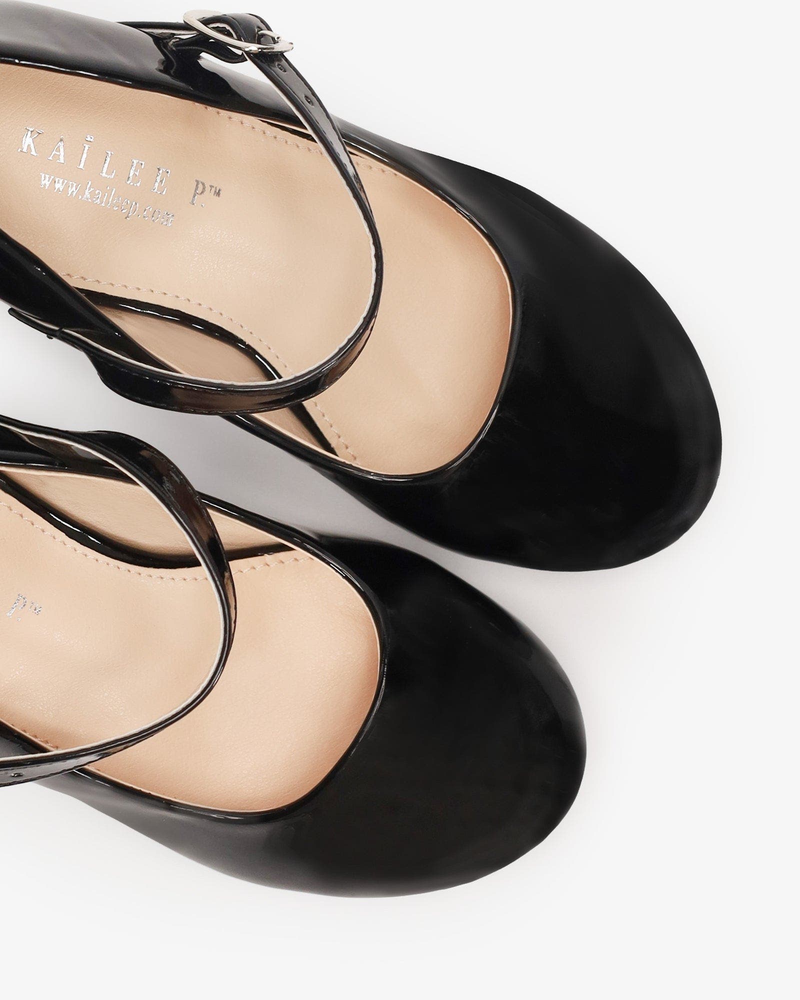 Charlotte Patent Mary Jane Girls Block Heel, Alternate, color, Black