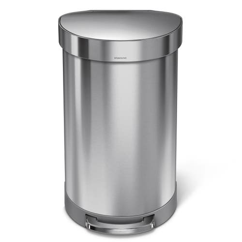 Simplehuman 45l Semi Round Step Can