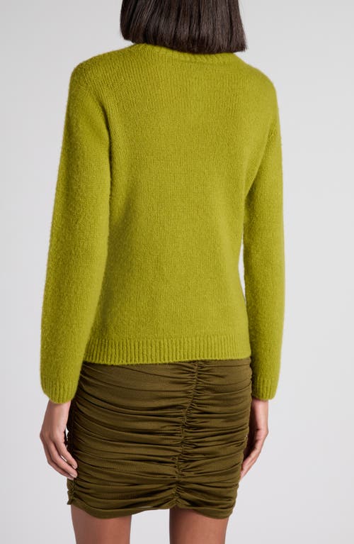 Tom Ford Cashmere & Silk Turtleneck Sweater In Green