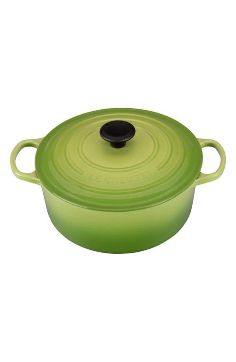 Enameled Cast Iron Round Dutch Oven