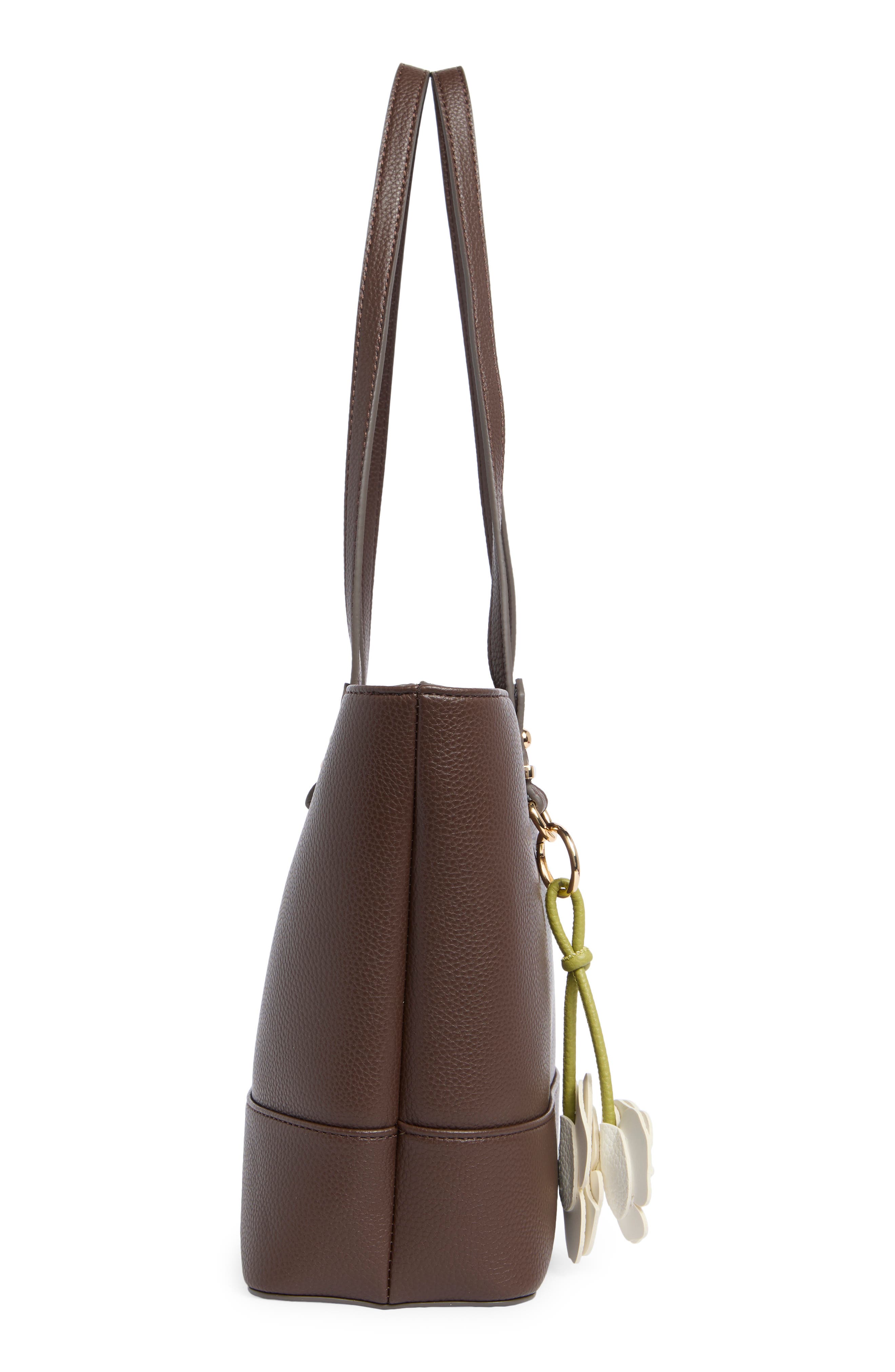 Nanette Lepore Tote, Alternate, color, Maple-Maple Gingham