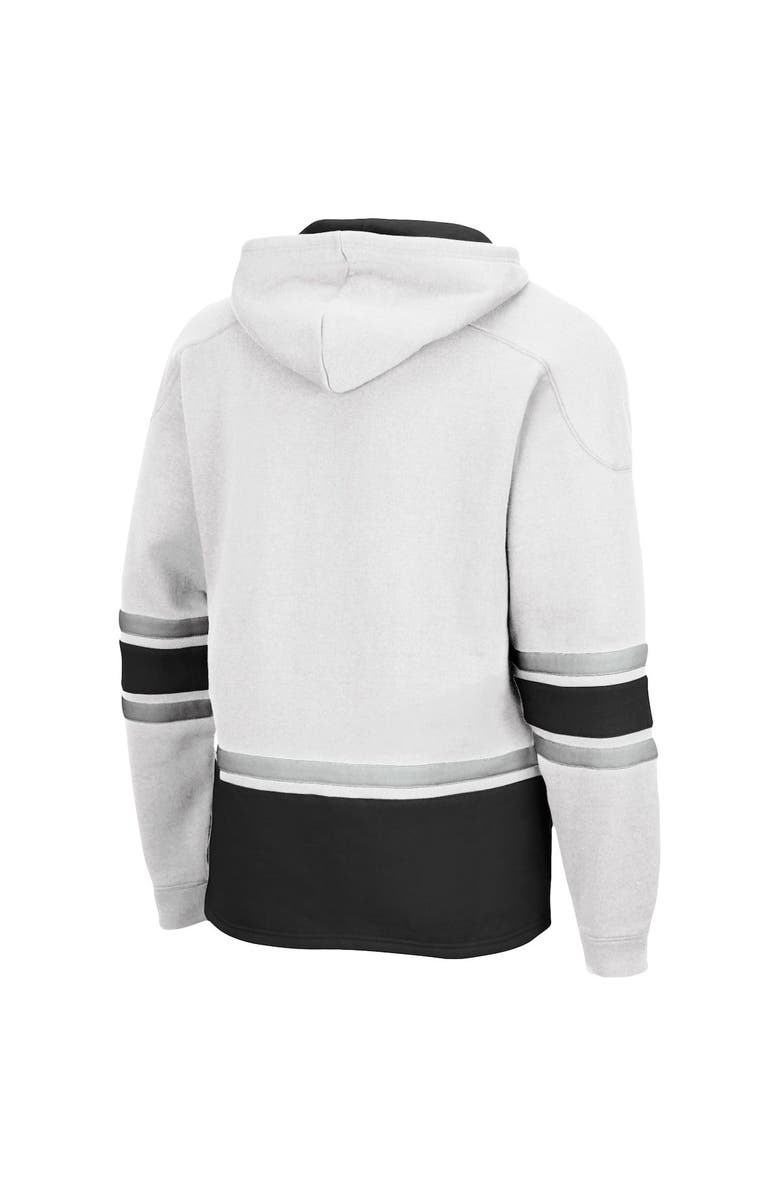 COLOSSEUM Men's Colosseum White Providence Friars Lace Up 3.0 Pullover Hoodie, Alternate, color, 