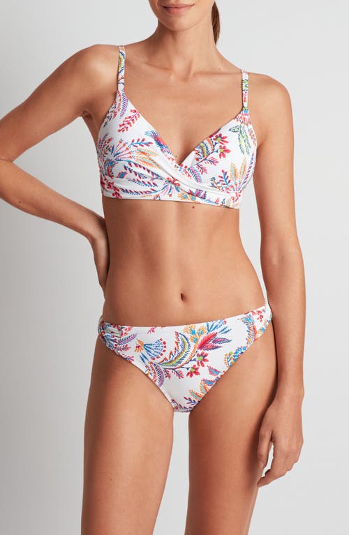 Ralph Lauren Womens Printed Twist Front Underwire Bikini Top Twist Side Hipster Bikini Bottoms