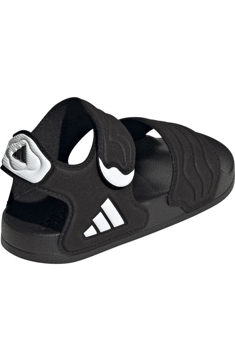 adidas Kids' Adilette Sandal, Alternate, color, Core Black/ Footwear White