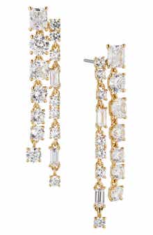 Nadri A La Carte Double Linear Earrings
