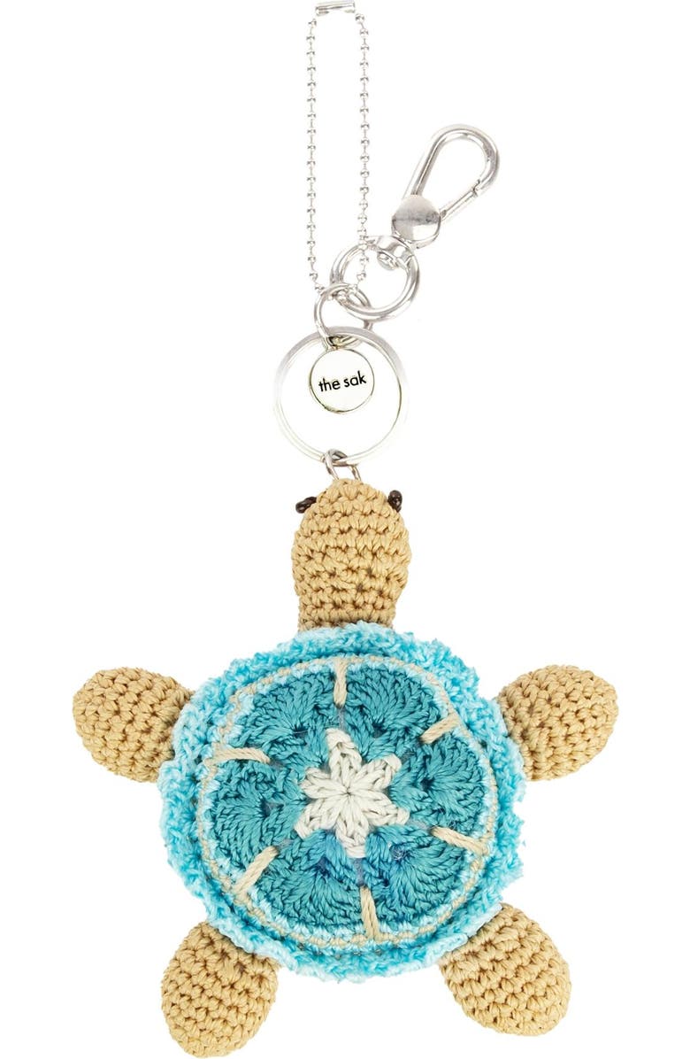 The Sak Yarnicharmz Hand Crochet Dangle - Ocean Animals, Main, color, Sea Turtle