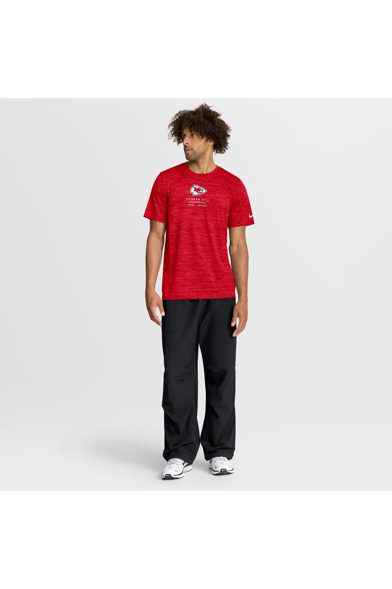 Men's Nike Red Kansas City Chiefs Velocity Ball Carrier Dri-FIT T-Shirt, Alternate, color, Red