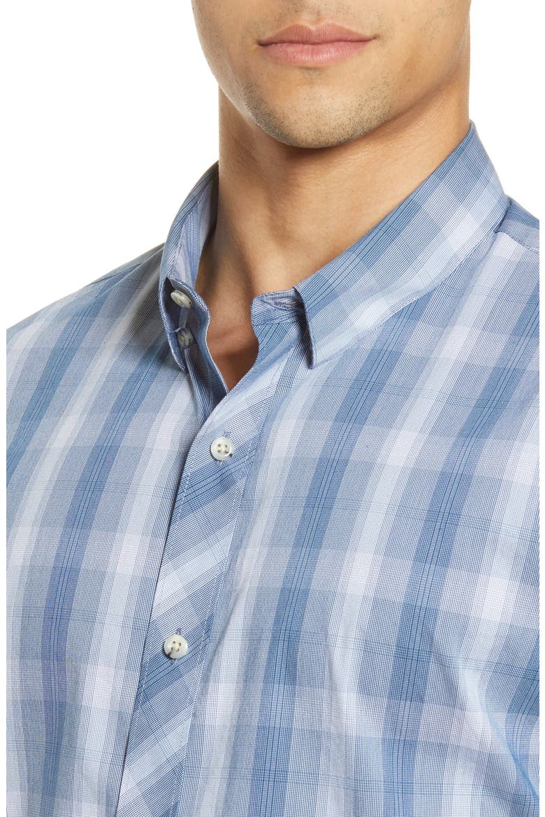 Cash or Check Regular Fit Shirt, Alternate, color, BLUE OPAL
