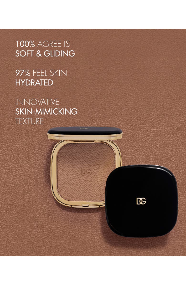 Dolce&Gabbana Face & Eyes Match Lasting Bronzer & Eyeshadow Powder, Alternate, color, Deep