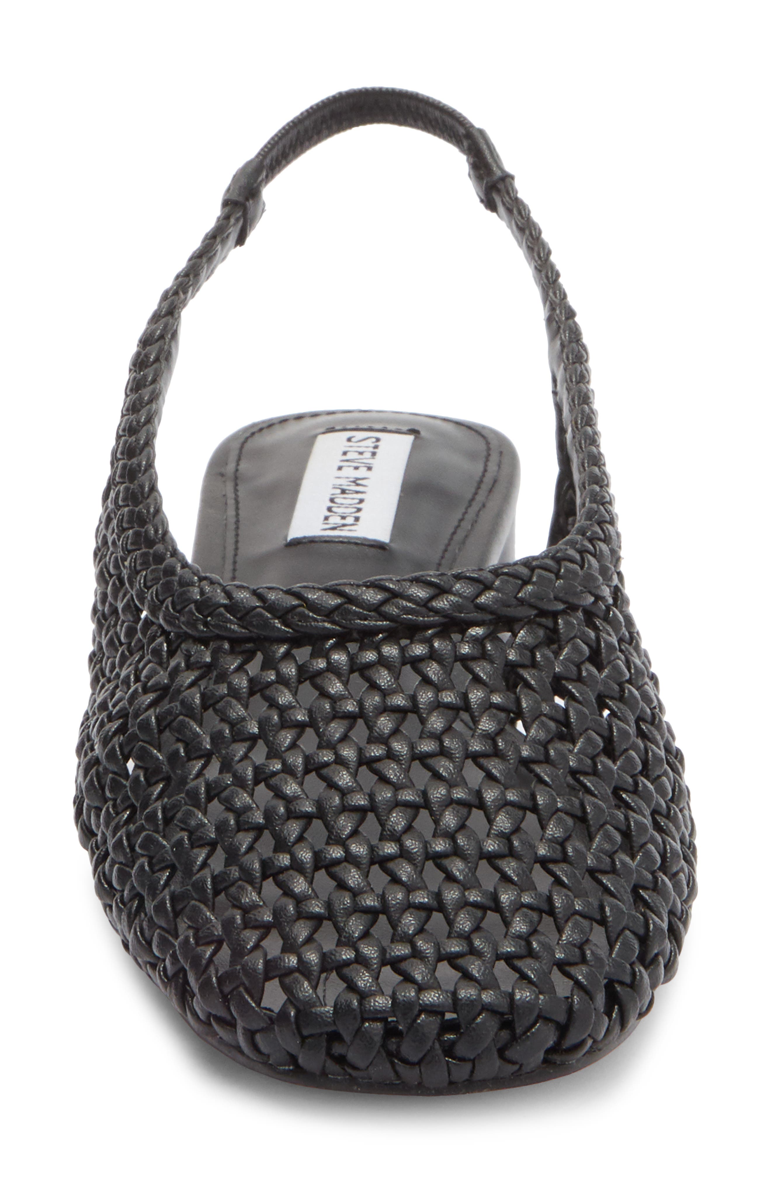 Steve Madden Mallorca Slingback Pump, Alternate, color, Black