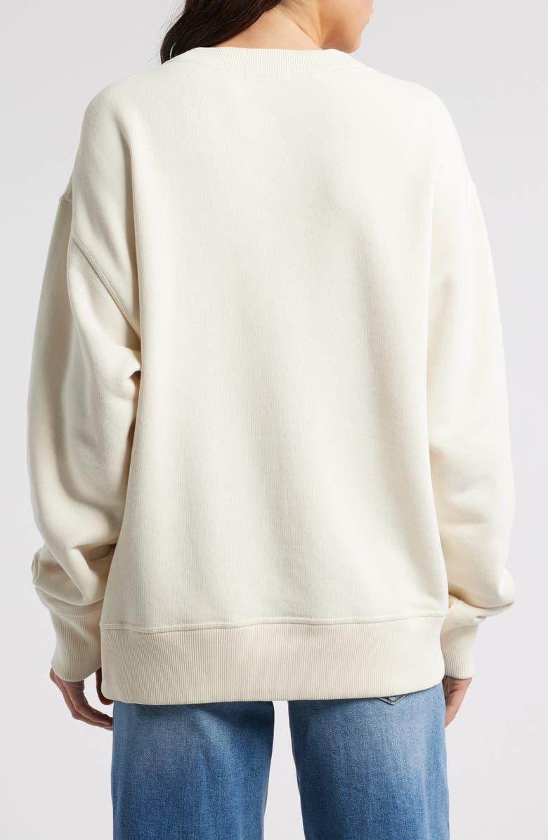 rag & bone Los Angeles Collegiate Graphic Sweatshirt, Alternate, color, 