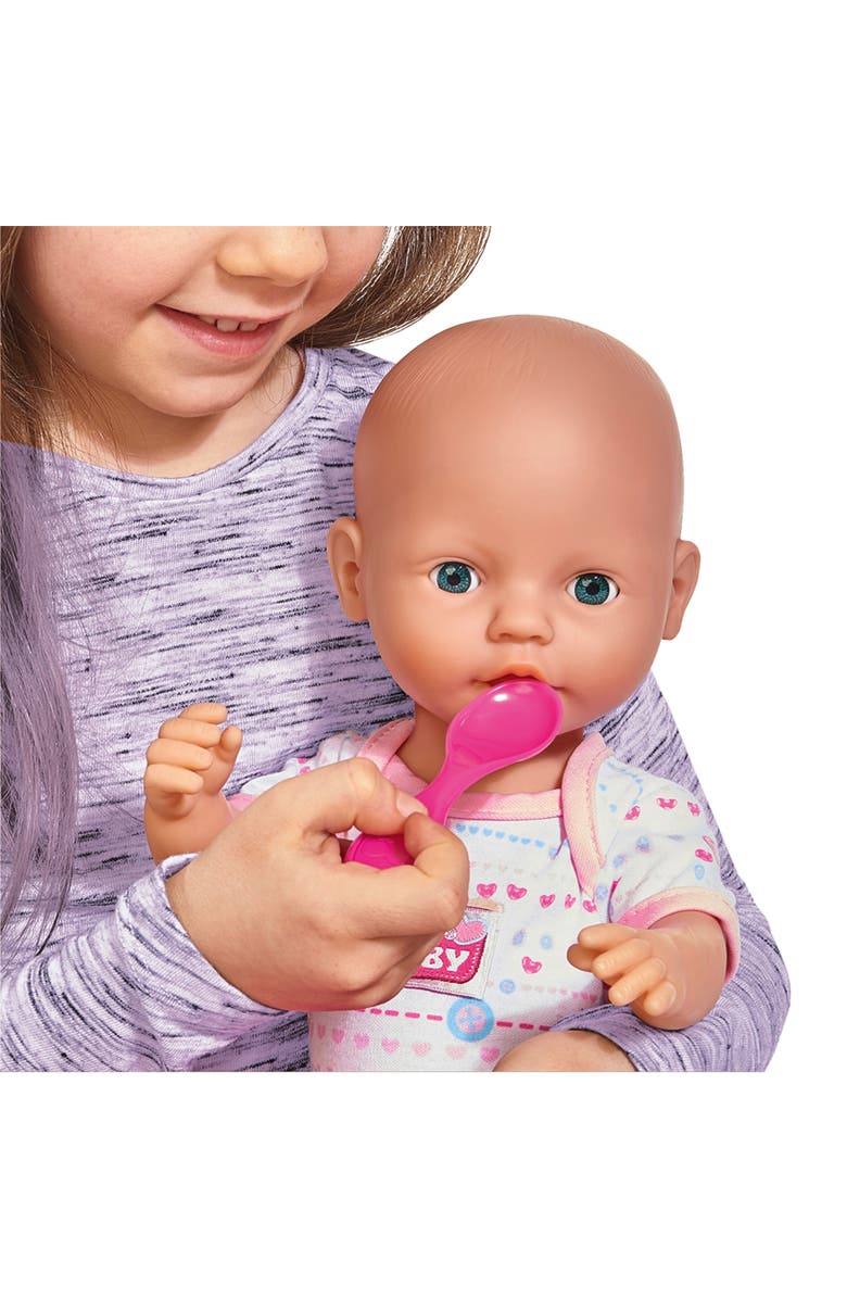 Simba 15 Inch Drink & Wet Baby Doll Set with Accessories for Kids Ages 3+, Alternate, color, Multicolored