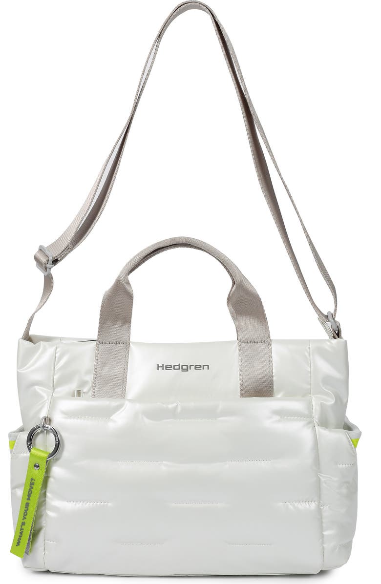 Hedgren Softy Water Repellent Satchel, Alternate, color, Vaporous Grey