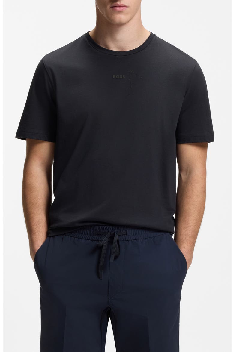 GOC Birdie Cotton Graphic T-Shirt, Main, color, DARK BLUE
