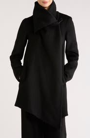 AllSaints Monument Eve Wool Blend Coat