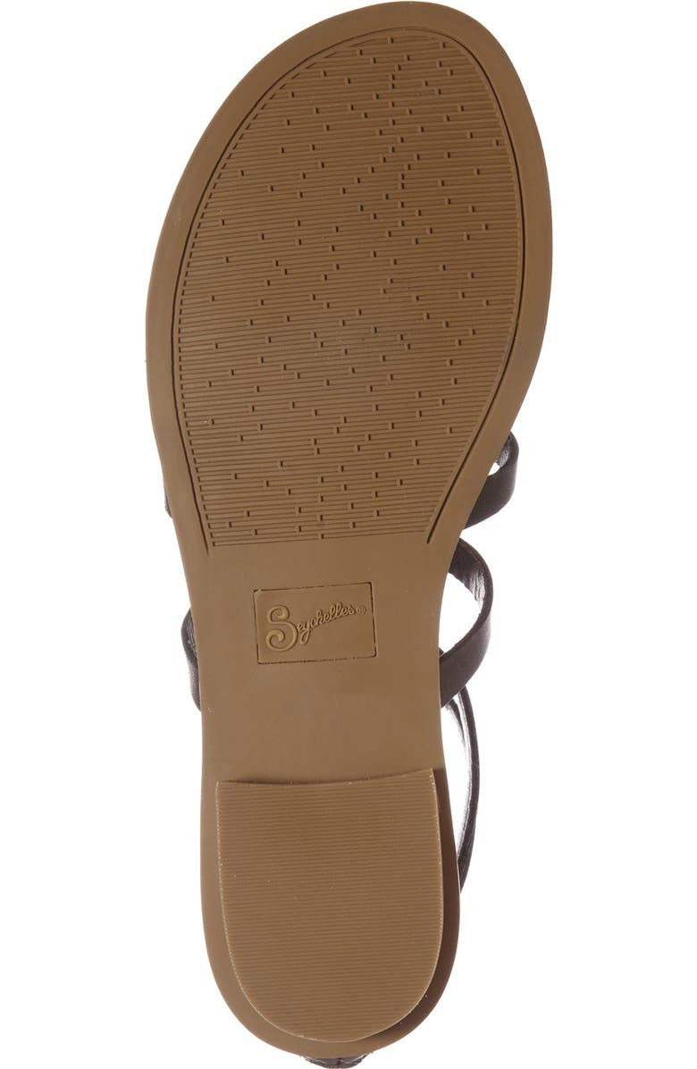 Seychelles 'Peachy' Gladiator Flat Sandal, Alternate, color,