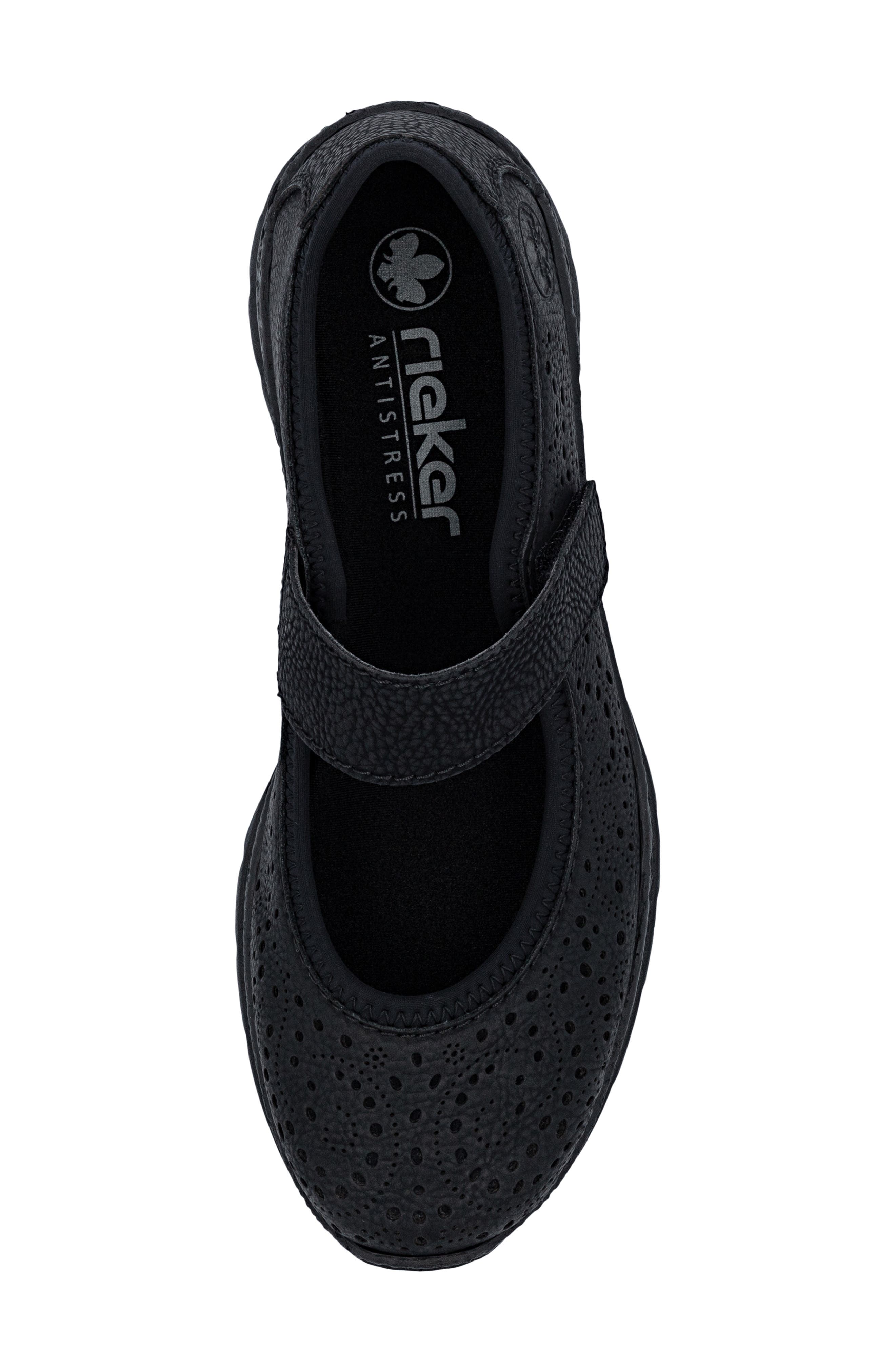 Rieker Nikita 99 Sneaker, Alternate, color, Schwarz/ Schwarz/ Schwarz