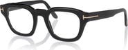 TOM FORD 48mm Square optical glasses
