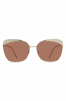 Eco Azore 58mm Polarized Cat Eye Sunglasses