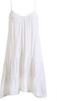 Nordstrom Tiered Crinkle Cover-Up Dress