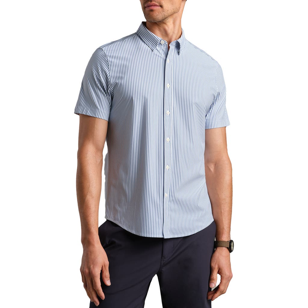 Rhone Commuter Short Sleeve Performance Button-down Shirt