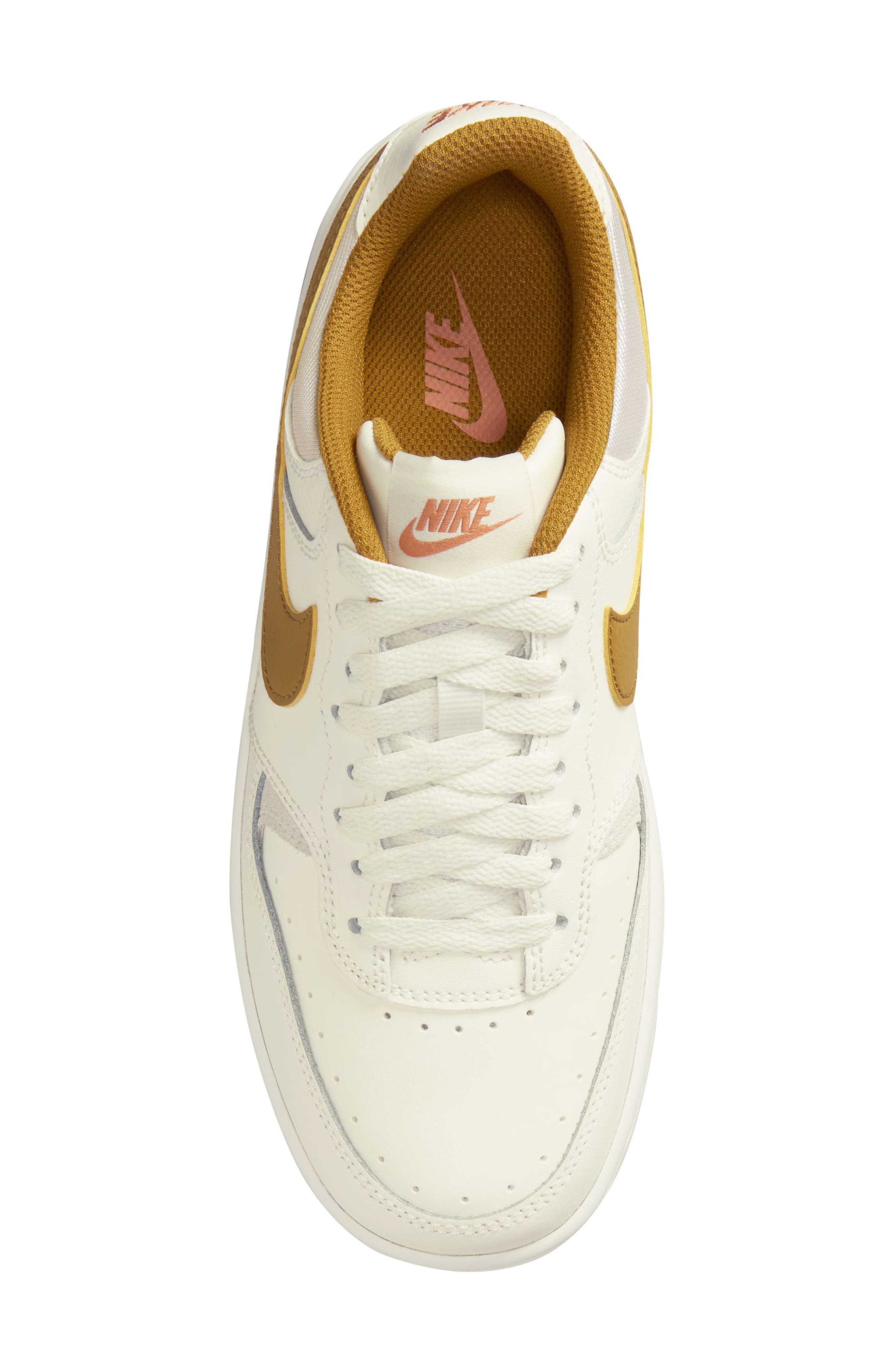 Nike Gamma Force Sneaker, Alternate, color, Sail/ Bronzine/ Brown