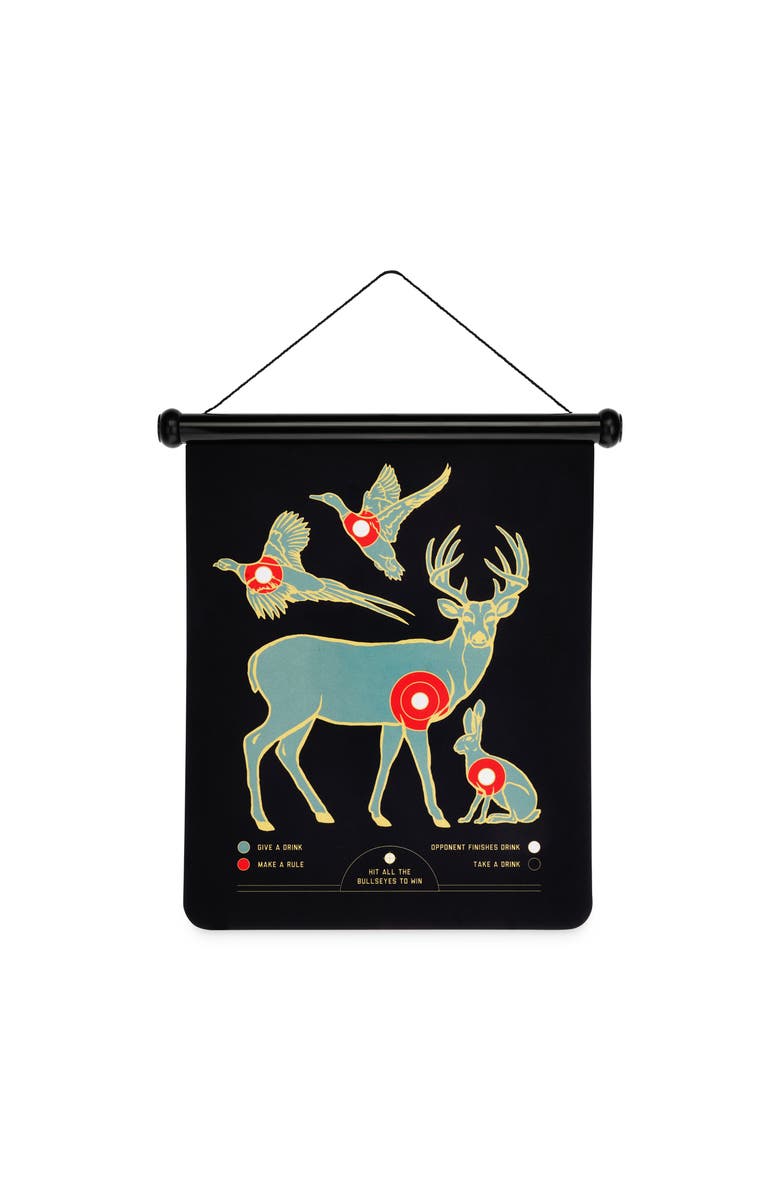 Foster & Rye Magnetic Dart Board, Alternate, color, Black