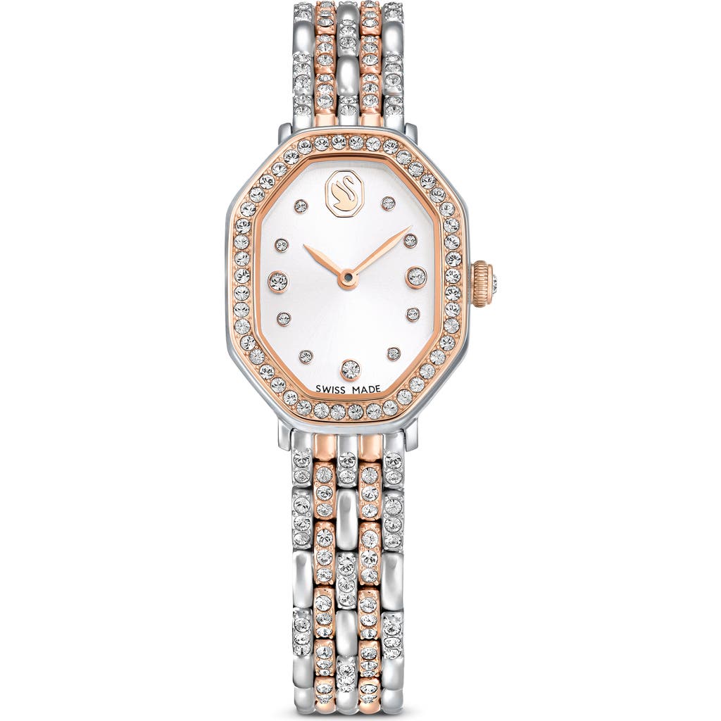 Swarovski Dextera Bracelet Watch, 32mm X 23mm In Multi