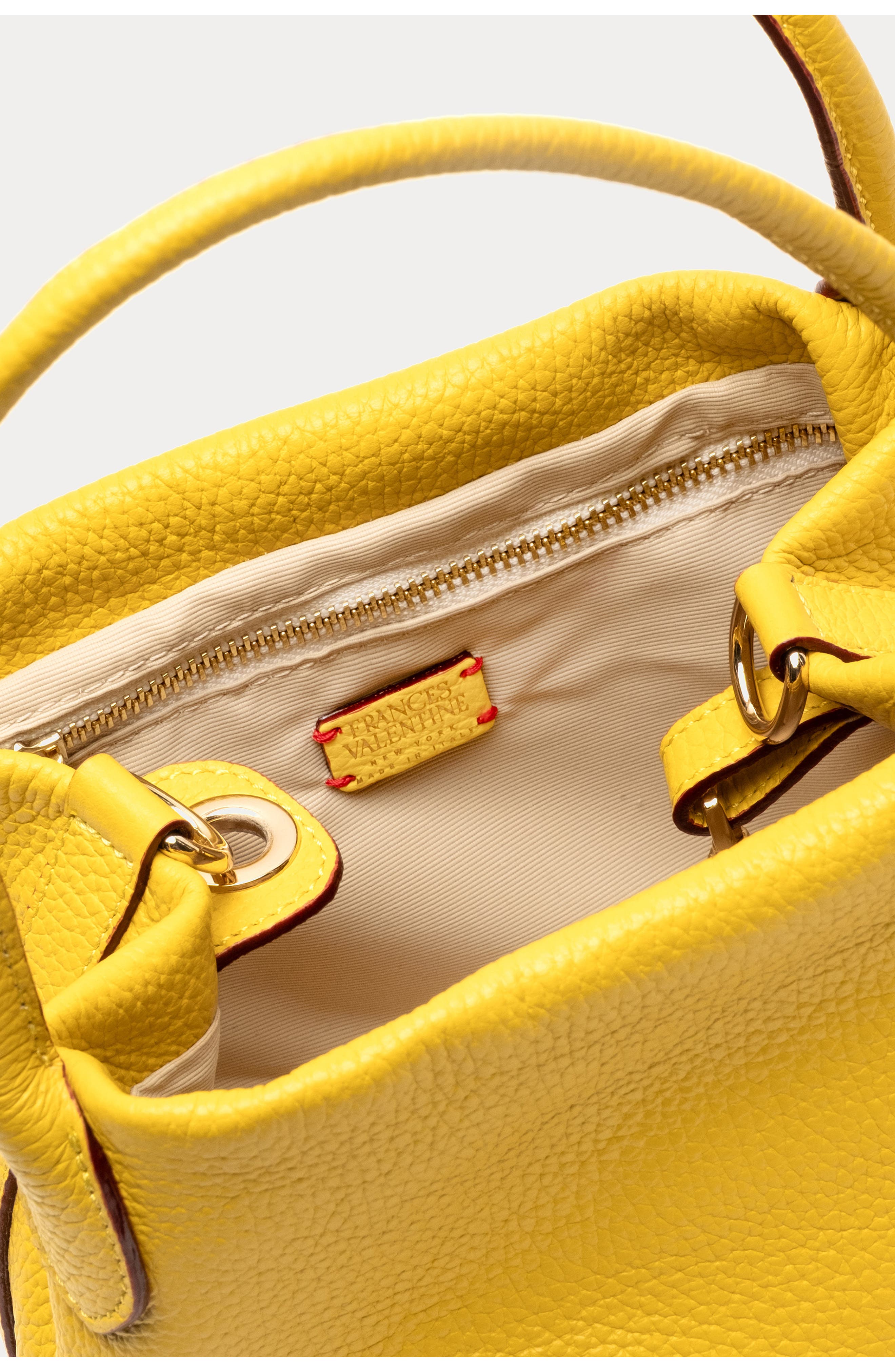 Frances Valentine Teeny Sweet Pea Leather Handbag, Alternate, color, 