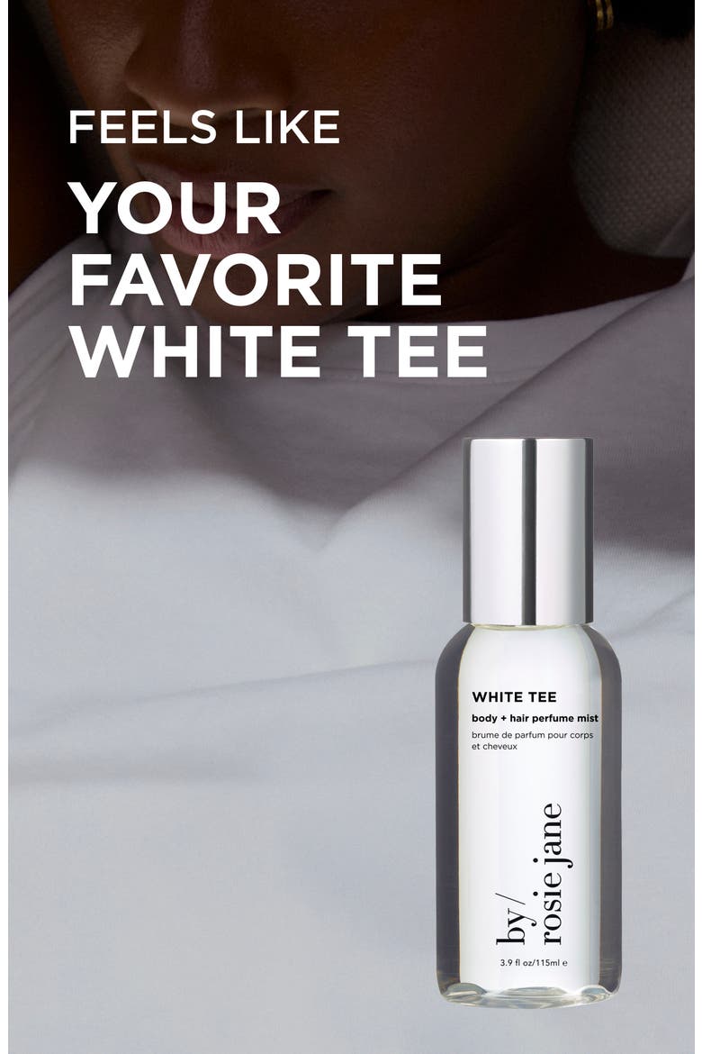 White Tee Body & Hair Perfume Mist, Alternate, color, NO COLOR