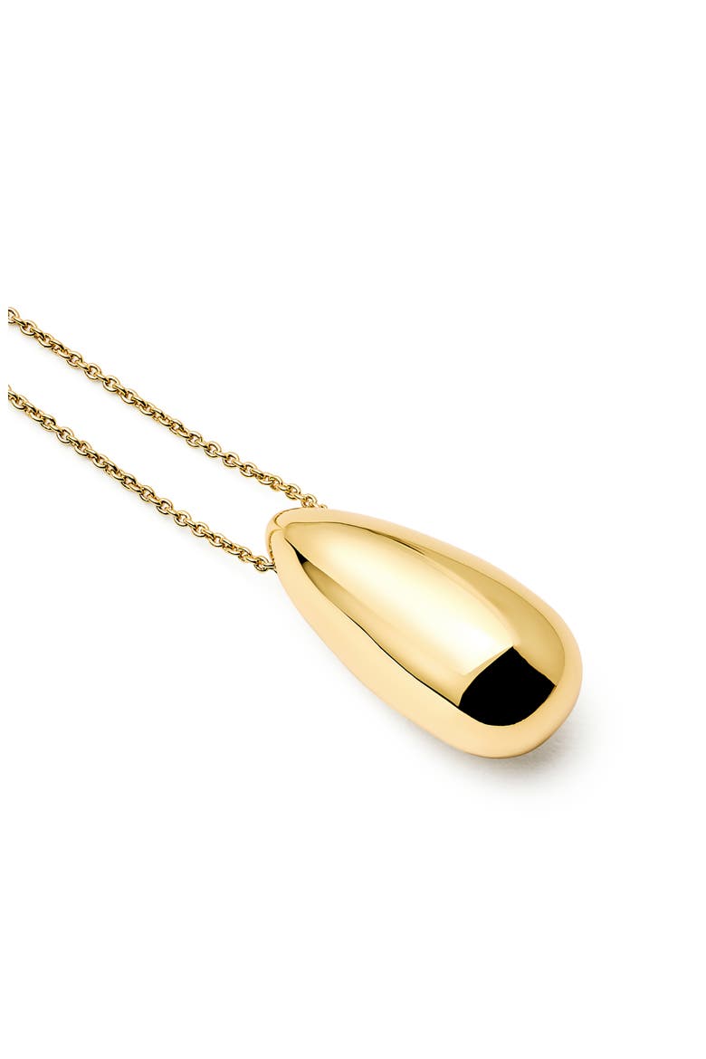 Soren Teardrop Pendant Necklace, Alternate, color, GOLD