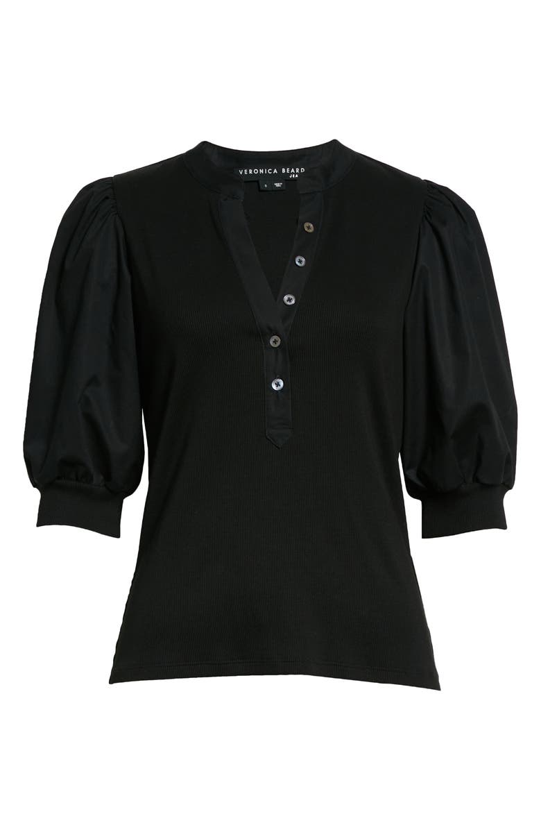 Veronica Beard Coralee Front Button Blouse, Alternate, color, 