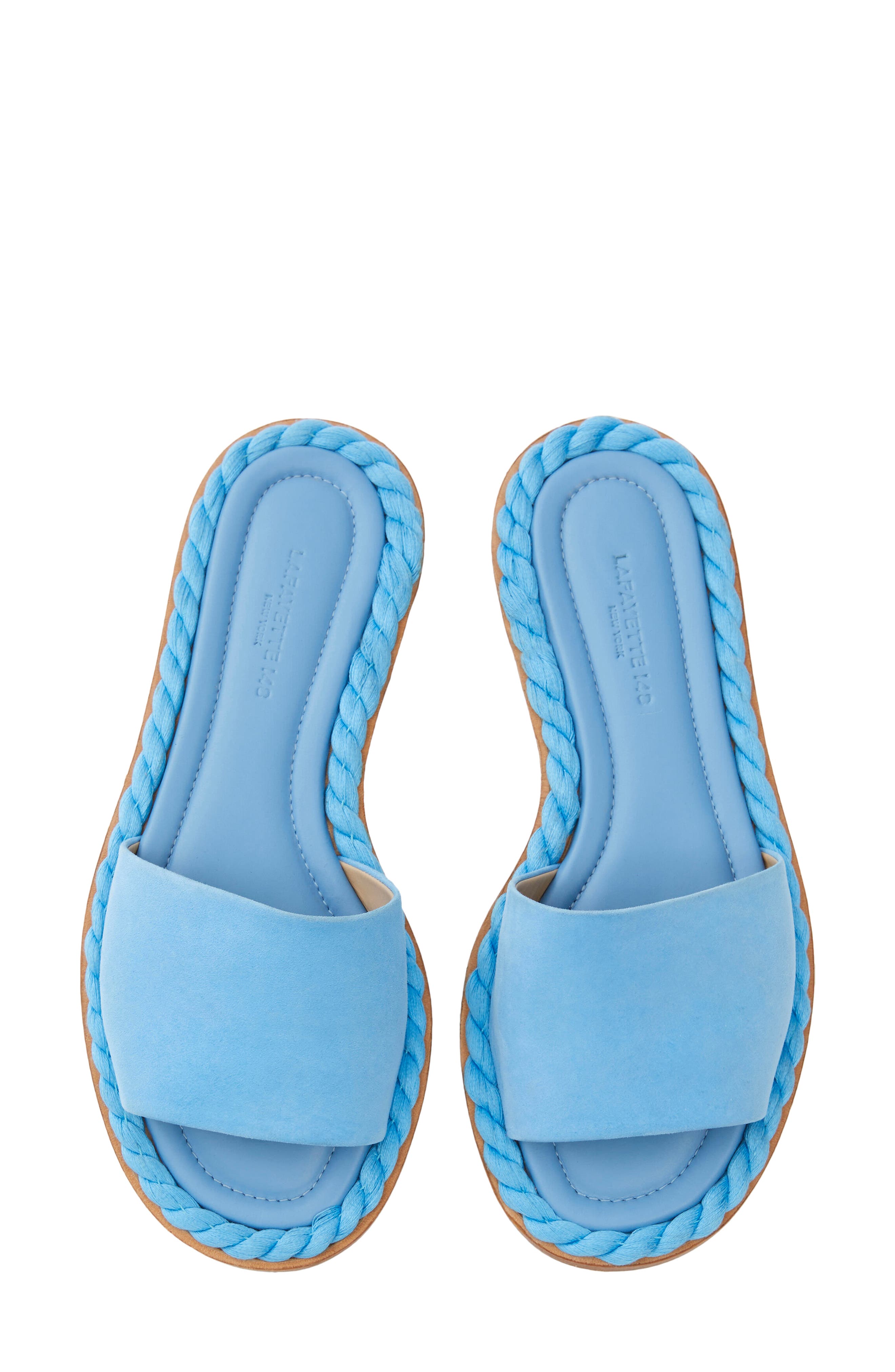 Lafayette 148 New York Slide Sandal, Alternate, color, 