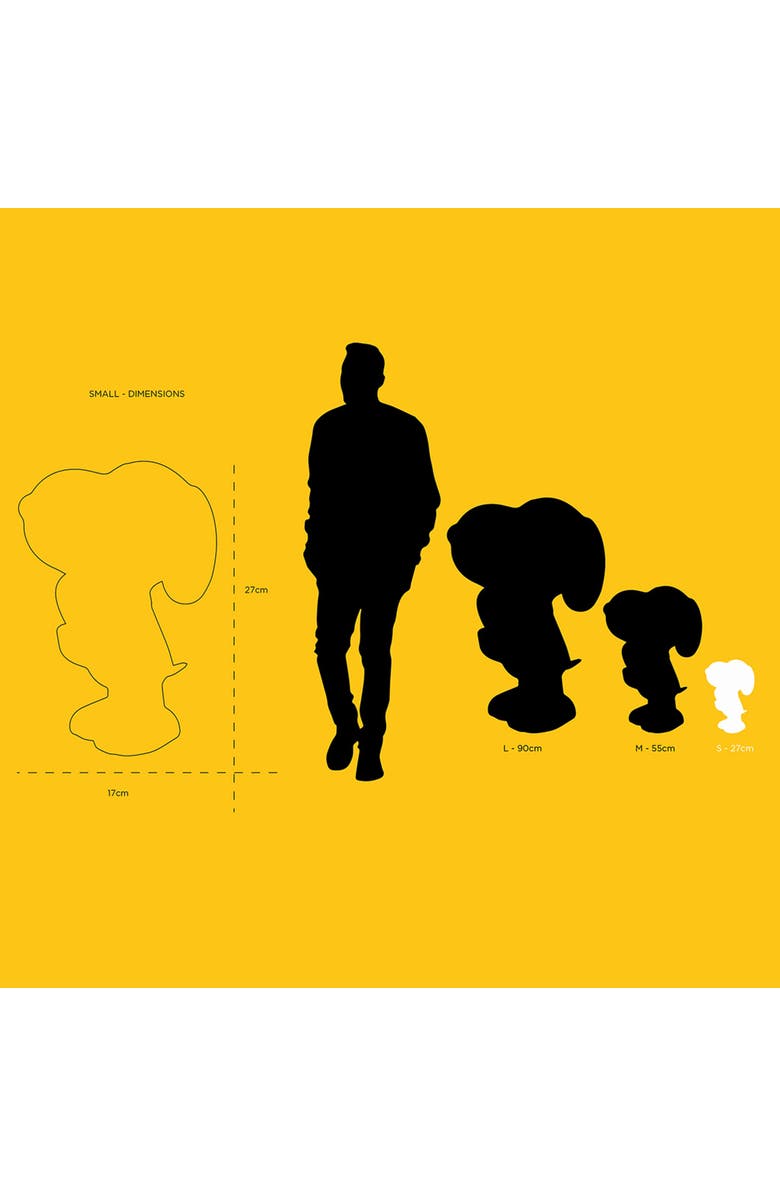 Leblon Delienne Snoopy Heart Figurine, Alternate, color, White / Red Orginal